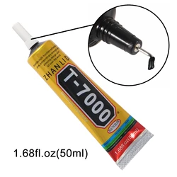 Colle adhésive multi usage T7000, 50ml, T 7000, 1 pièce, résine époxy, réparation écran tactile LCD de téléphone portable, Super bricolage 