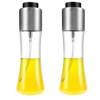 

2 Pcs Cooking Sprayer Bottle,180 Ml Olive Oil Sprayer, Portable Grill Cooking Tool Kitchen Seasoning Dispenser