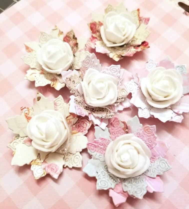 KSCRAFT цветы металлические Вырубные штампы трафареты для DIY скрапбукинга