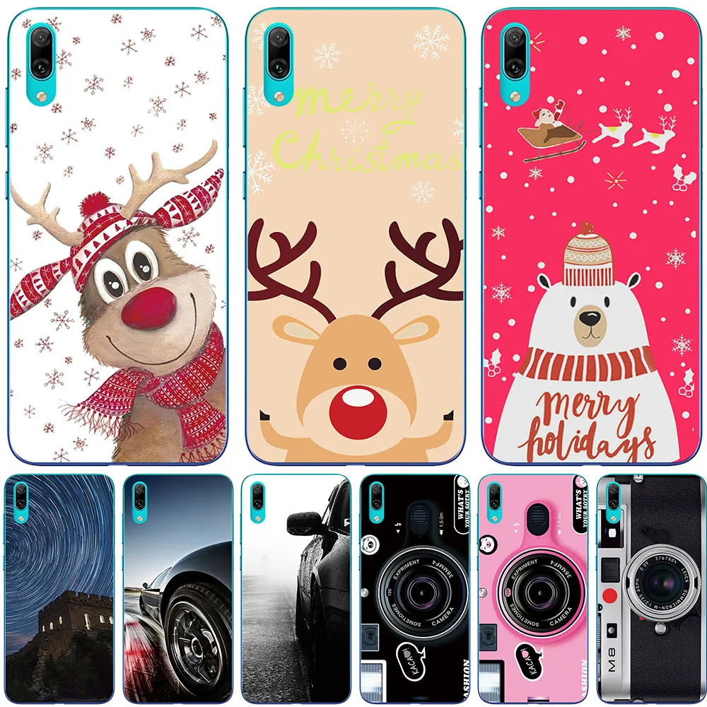 Чехлы и сумки для телефонов Huawei Enjoy 9 Plus 9S 10 чехол модная мраморная сумка струйной