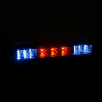 

LED White Red Third Brake Light Black Signal Lamp Super Bright Rear Brake Light For 07-13 Silverado Sierra 1500