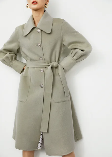Double-Sided Cashmere Coat 4