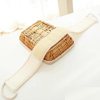 

Exfoliating Loofa Back Strap Bath Shower Body Sponge Body Scrubber Brush Personal Washing Tools