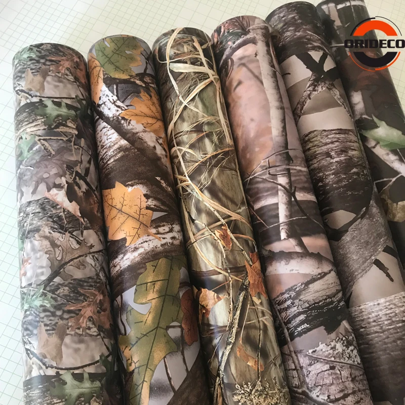 10/20/30/40/50cm*152cm Realtree Camo Vinyl Car Wrap PVC Adhesive Real Tree Camouflage Film For Motorcycle Car Trucks