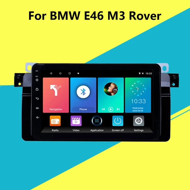 $143.41 For BMW E46 M3 Rover 318/320/325/330/335 2 DIN Android Car Radio Multimedia Video Player Navigation GPS WIFI