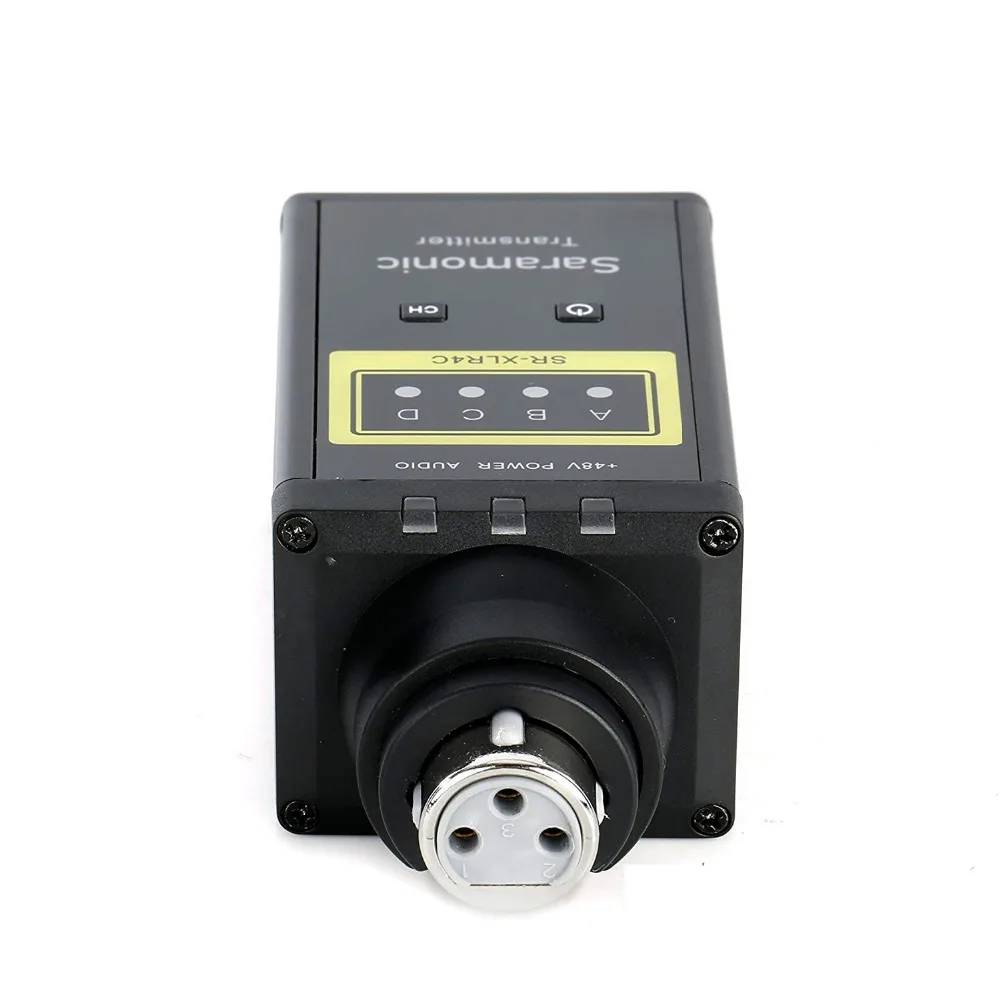Saramonic SR-XLR4C беспроводной VHF XLR подключаемый микрофон передатчик для SR-WM4C профессиональный видео микрофон(SR-XLR4C