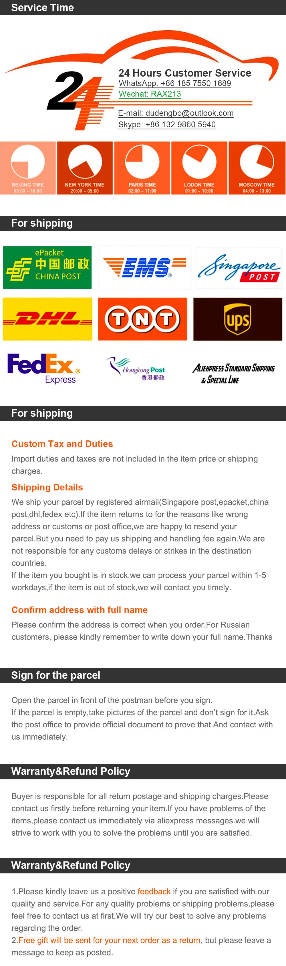 shipping for Mia2