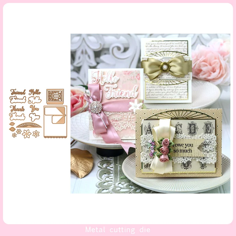 

Christmas pop-up card Metal Cutting Dies for DIY Scrapbooking Photo Album Decorative Embossing Paper Card Crafts Die Cut 2019