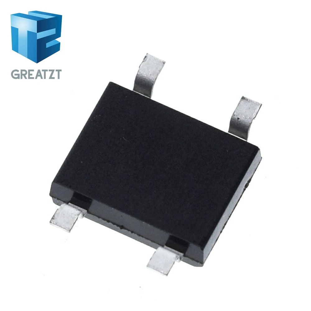 10PCS SMD DB107 DB107S 1A 1000V Single Phases Diode Rectifier Bridge diode bridge rectifier rectifier diodes electrical rectifier diodes