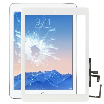 

Controller Button + Home Key Button PCB Membrane Flex Cable + Touch Panel Installation Adhesive, Touch Panel for iPad Air/iPad 5
