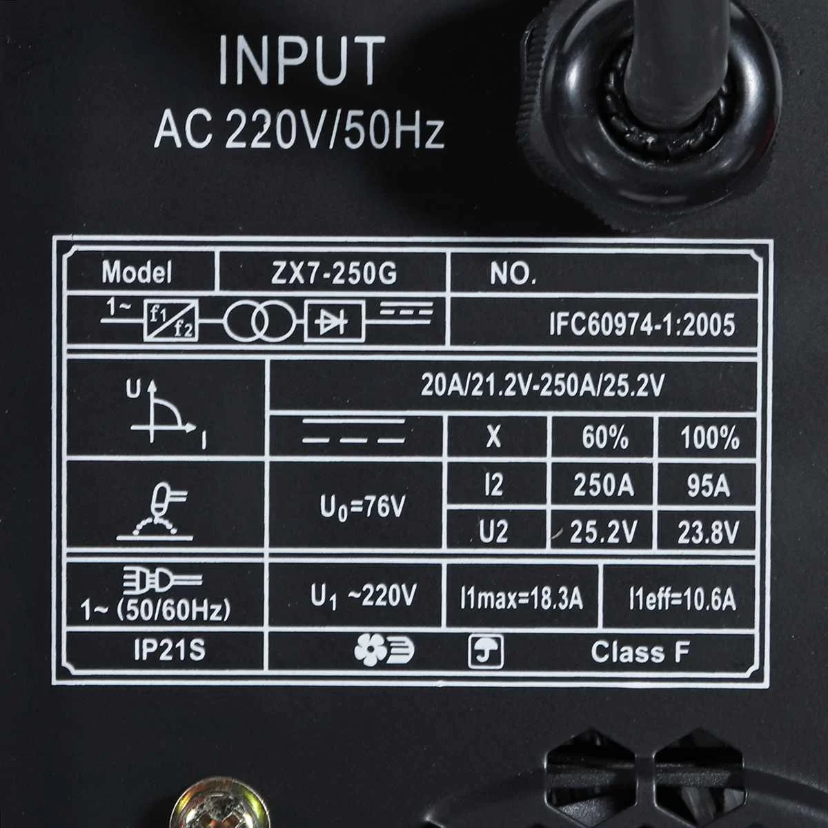 Портативный электросварочный аппарат ZX7-250G IGBT/MMA/инвертор дуги электросварочный аппарат паяльный инструмент