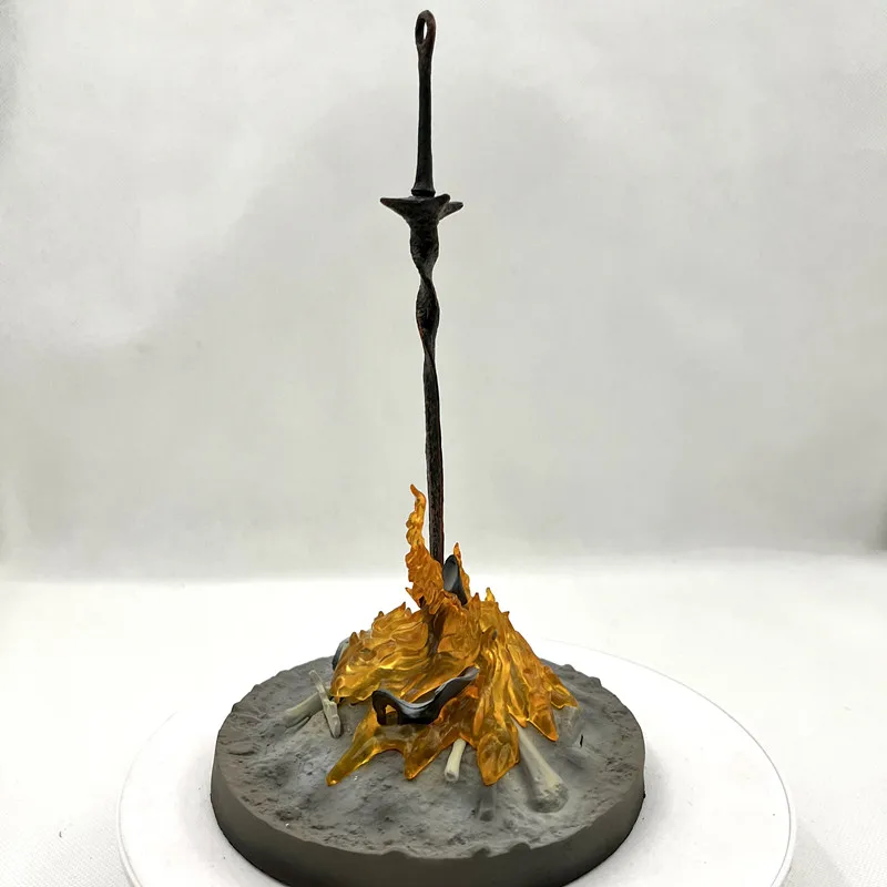 Dark Souls Bonfire Glow Schwert 23cm PVC Figur Modell mit LED-Licht 