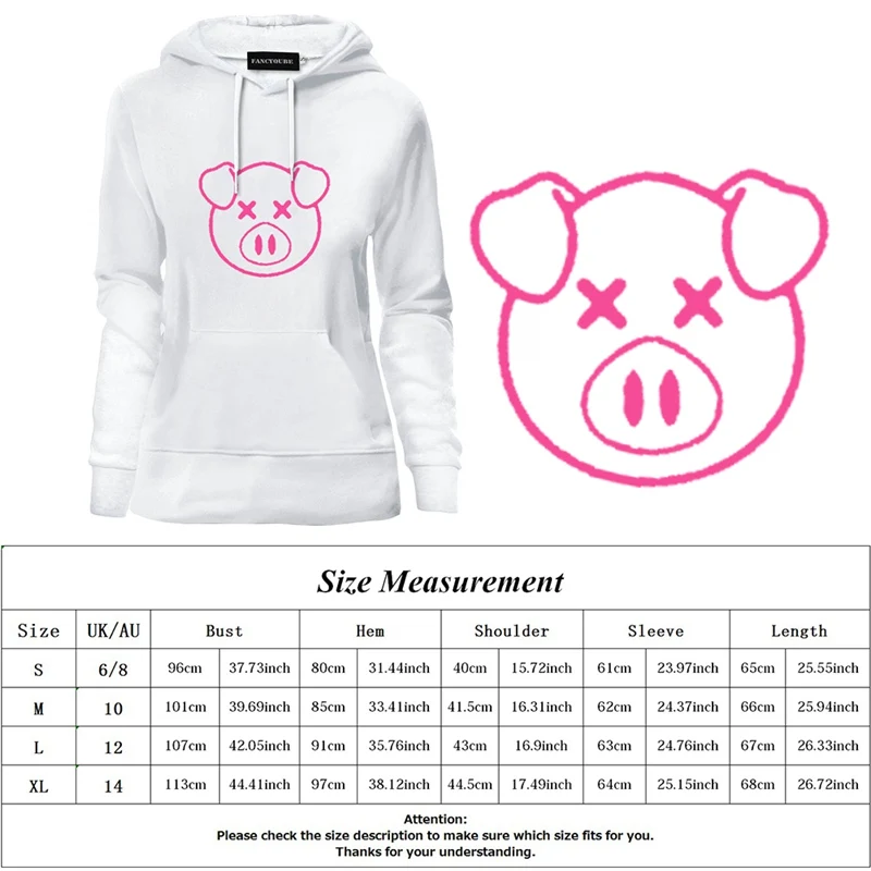 Lucky Pig 3D женские толстовки модные кавайные толстовки 3D зимние повседневные женские толстовки
