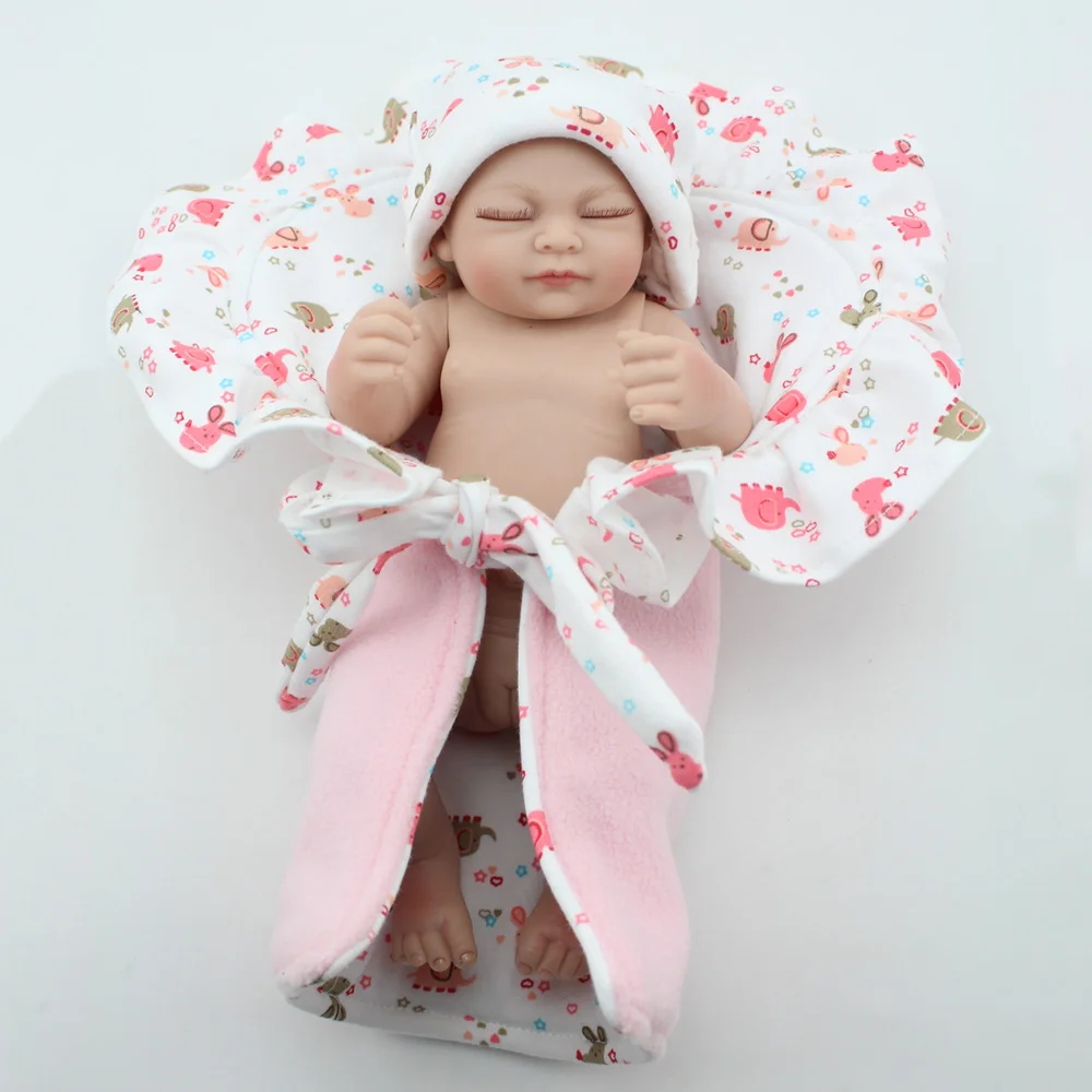 KAYDORA Reborn Baby Dolls 10 дюймов 25 см Мягкий силикон Bebe развивающие игрушки для девочек