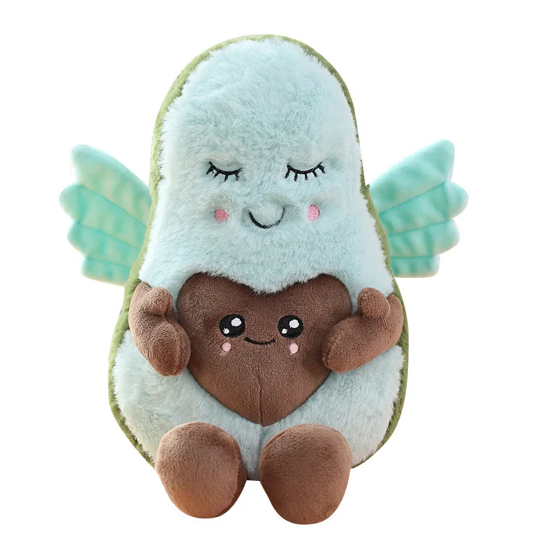 Kawaii авокадо плюшевые куклы японские ins милые фрукты овощи Подушка Плюшевые игрушки Детский подарок SMOBABY игрушки