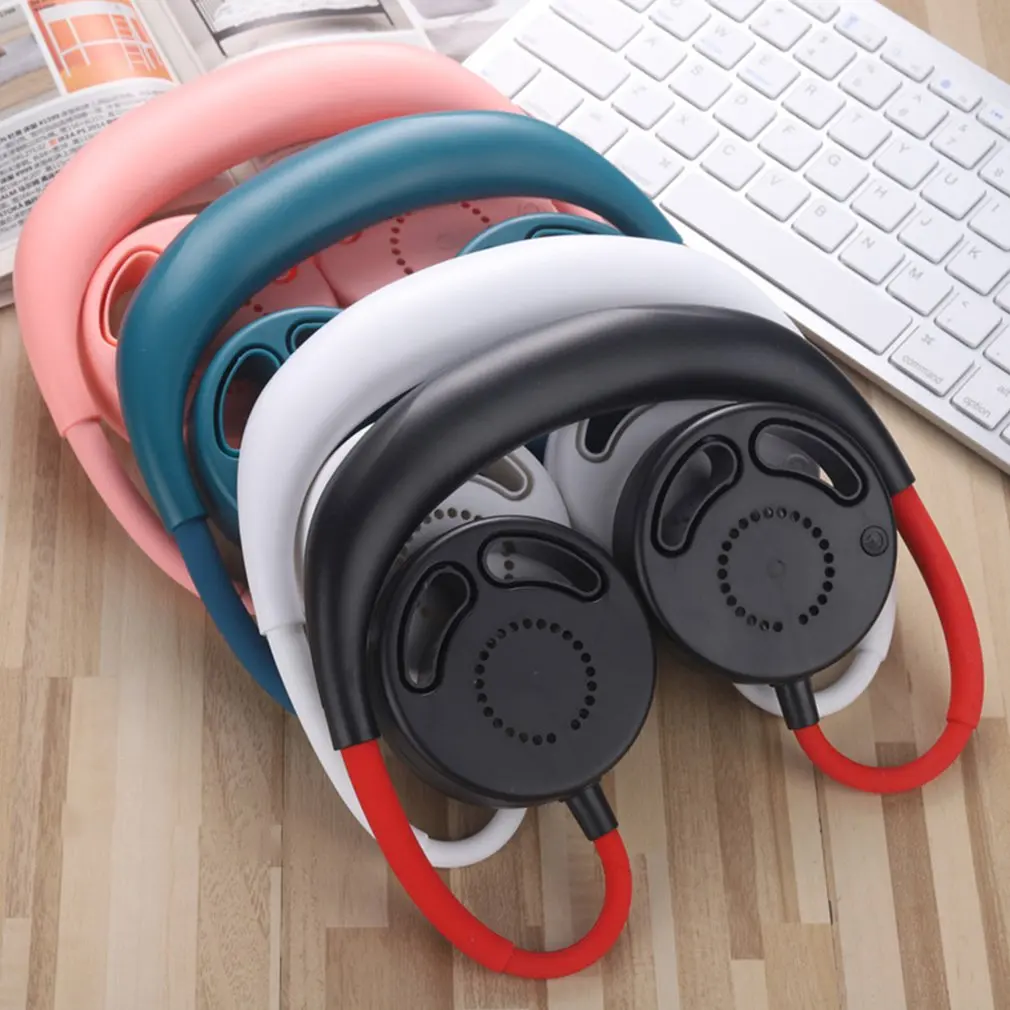 

Wearable Lazy Sports Halter Fan Mini Hanging Neck Fan USB Rechargeable Cover Halter Sports Fan Air Cooler Outdoor