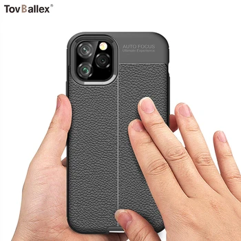 

100Pcs Phone Case For Apple iPhone 11 Pro Max XS XR X 8 7 6 6S Plus SE 5 5S Silicone Flexible Shockproof Anti-Fingerprint Cover