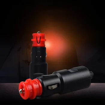 

Safety Car Plug Universal Accessories Electronic Connector Conversion ABS Tools Power Socket Auto Motorcycle Charger Adapter