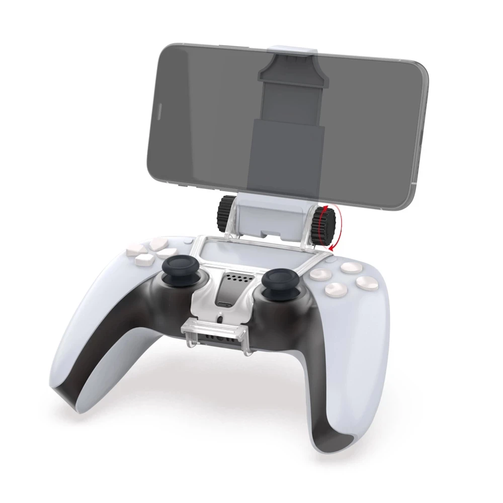For Sony Playstation Dualshock 5 Ps5 Controller Clip Holder Bracket Adjust Mobile Phone Clamp Game Handle Mount Hand Grip Stand Replacement Parts Accessories Aliexpress