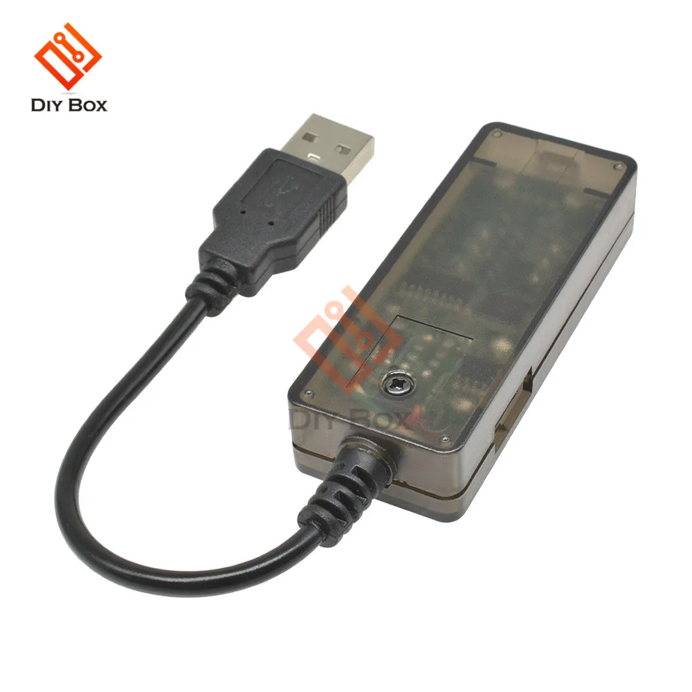 Светодиодный цифровой вольтметр Амперметр USB зарядное устройство Доктор напряжение измеритель тока тестер мощности детектор с USB кабелем
