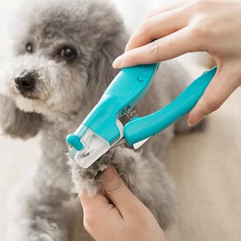 

Pet Dog Cat Nail Clipper LED Light Electric Nail Claw Grooming Trimmer Safe Professional Set With Quick-Sensor Razor Sharp Blade