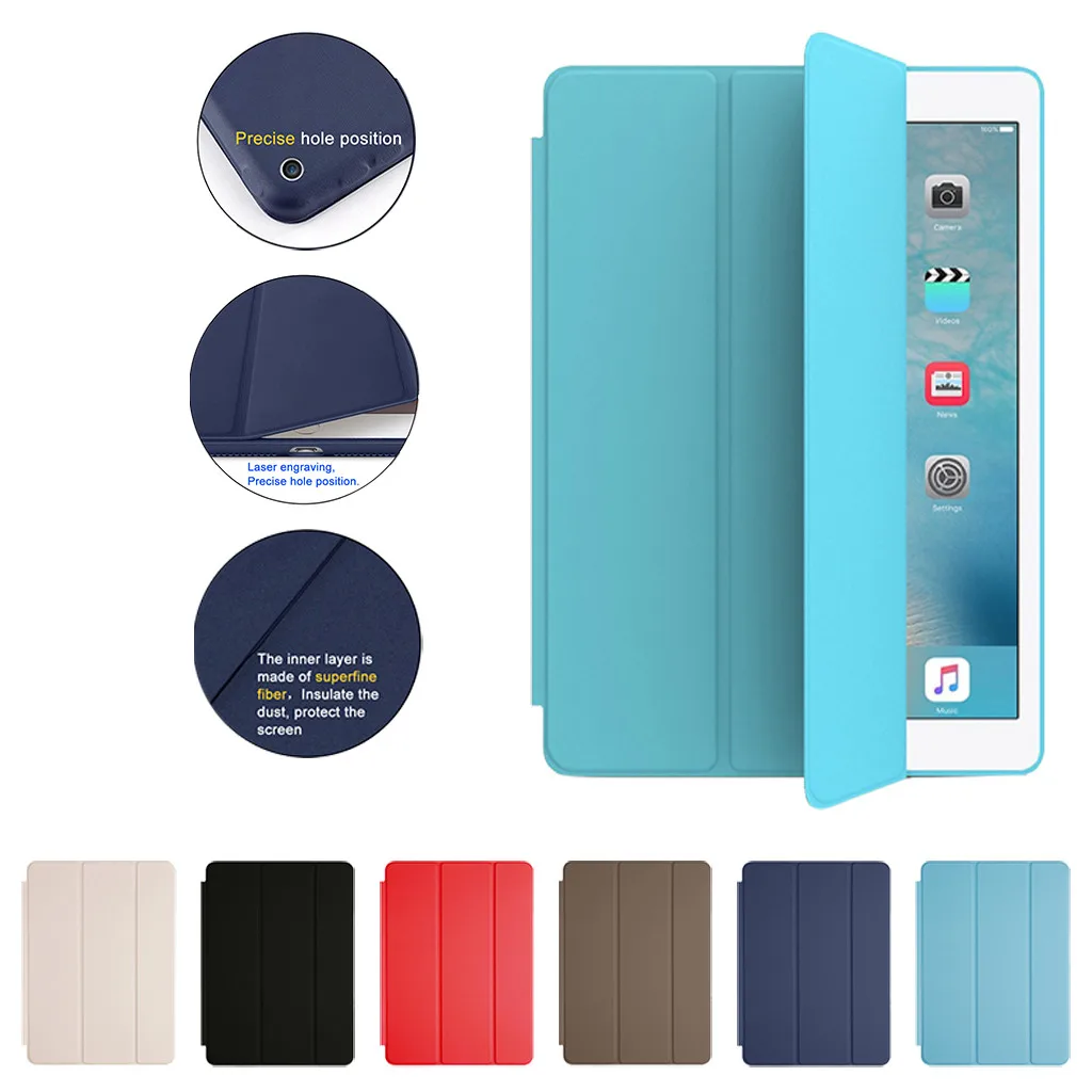 

Mosunx Cover Tablet Case For Ipad Mini 5 7.9Inch Slim Shell Smart Stand Cover With Auto Sleep/Wake Tablet Case Flip Cover 726#2