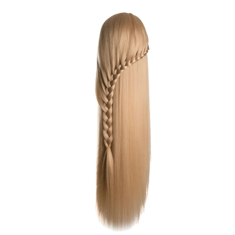 

Head Doll Hairdresser 80Cm Hair Synthetic Model Hair Type