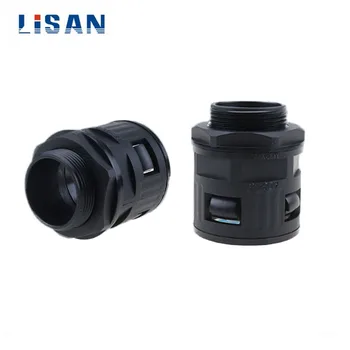 

10pcs AD10/M12*1.5 Bellows joint Quick hose connector Snake skin pipe joint Corrugated conduit connector