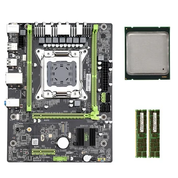 

X79 M2 3.0 LGA2011 Motherboard Support NVME M.2 SSD SATA3.0 SATA2.0 USB3.0 with E5 2670 CPU 2x4G 1600 ECC Memory