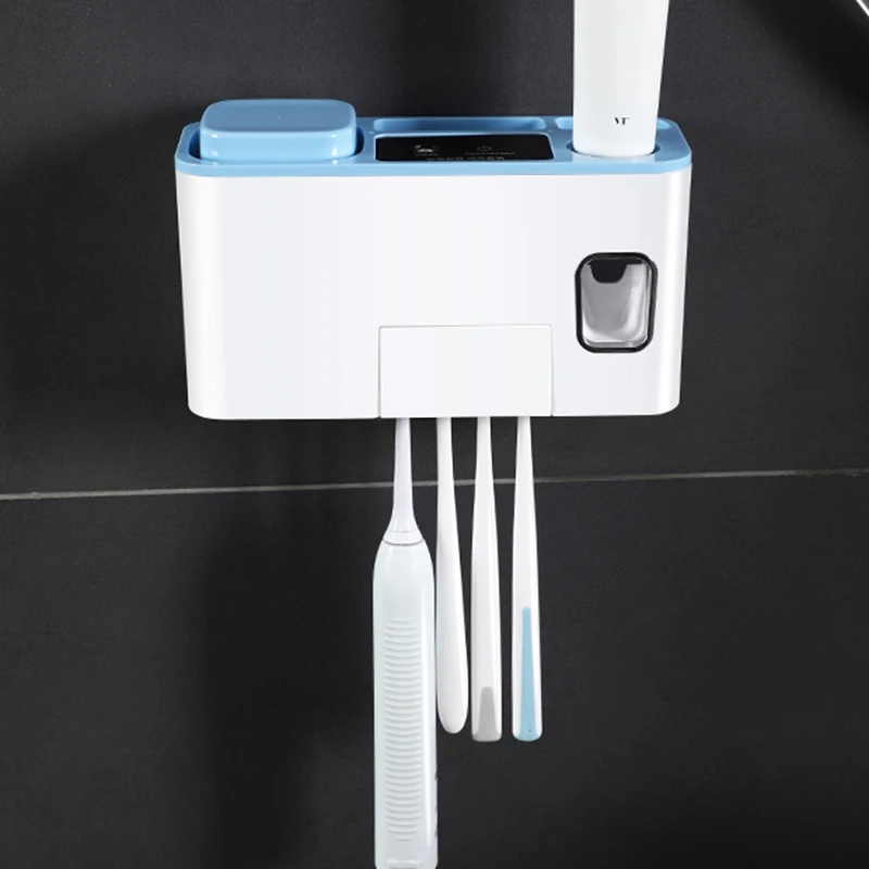 

Toothbrush Holder and Toothbrush Sterilizer Uv Sterilizer Toothpaste Holder Cup Holder