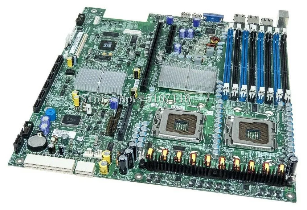 Настольная Серверная материнская плата для SR2500 S5000PAL 771 протестируется перед отправкой