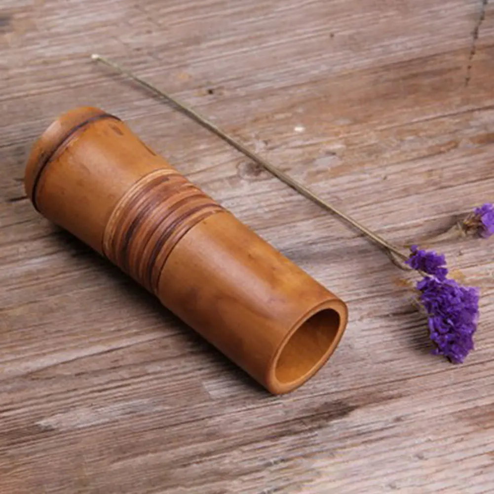 Table Handmade Crafts Wedding Bamboo Home Decoration Retro Removable Home Living Room Ornaments Pots Flower Vase Bottles Gift