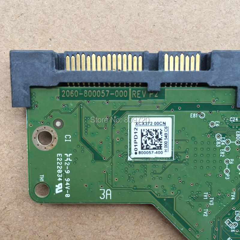  HDD PCB placa de circuito logic board 2060-800057-000 REV P2 para WD 35 SATA disco duro recuperació