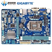 Оригинальная б/у настольная Материнская плата Gigabyte GA-H61MA-D3V Socket LGA 1155 Core i7/i5/i3/Pentium/Celeron DDR3 Micro ATX