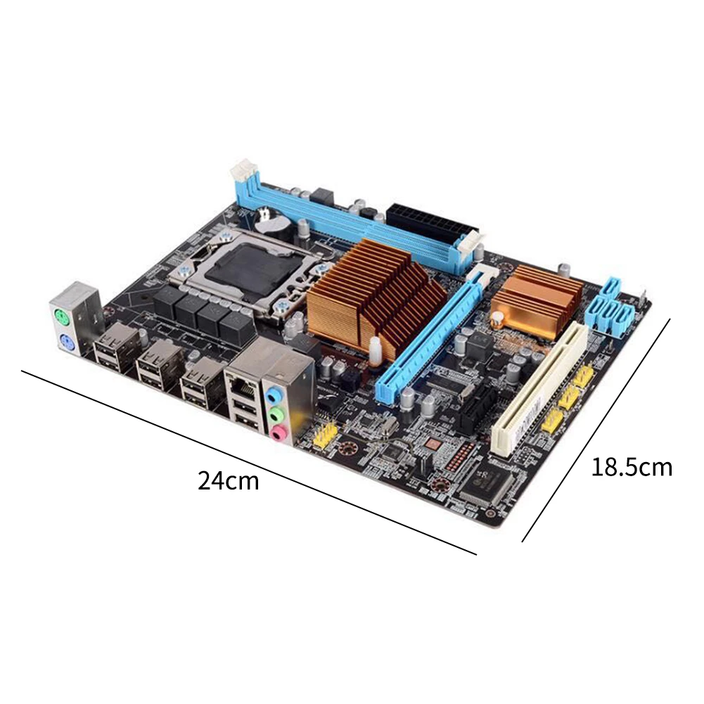 1366 LGA1366 X58 LGA материнская плата Материнская ECC сервер Xeon Intel i7 32 ГБ 2 DDR3 гнездо Micro