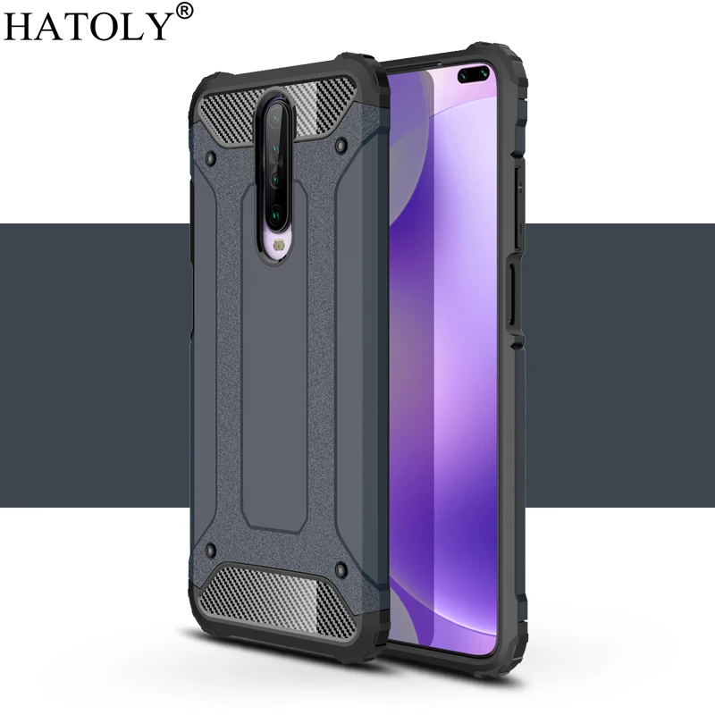 Чехол для Xiaomi Poco X2 противоударный Прочный чехол-бампер силиконовый телефона |
