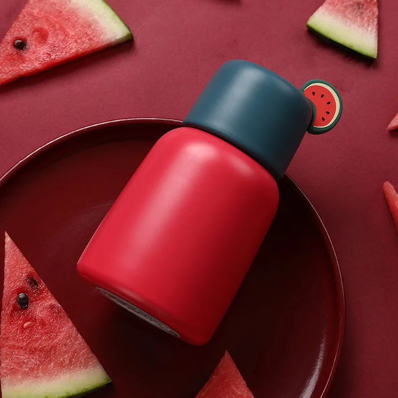 

Оригинальный модный термос, Мужская и Женская Студенческая портативная чашка для воды, корейский милый тренд, Офисная уличная мини чашка 250 ...