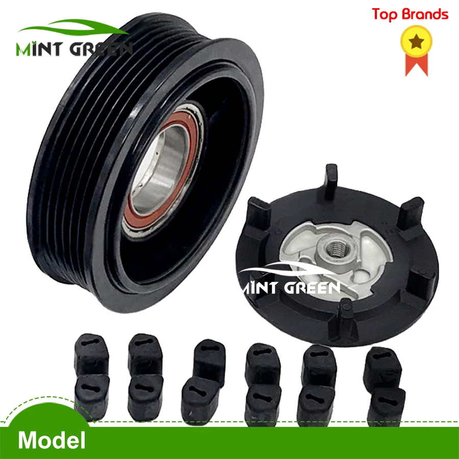 Puleggia Frizione Compressore Aria Condizionata Automatica Per Citroen C3 C4 Grand Picasso Ds3 Per Peugeot 208 308 3008 2008 9675655880