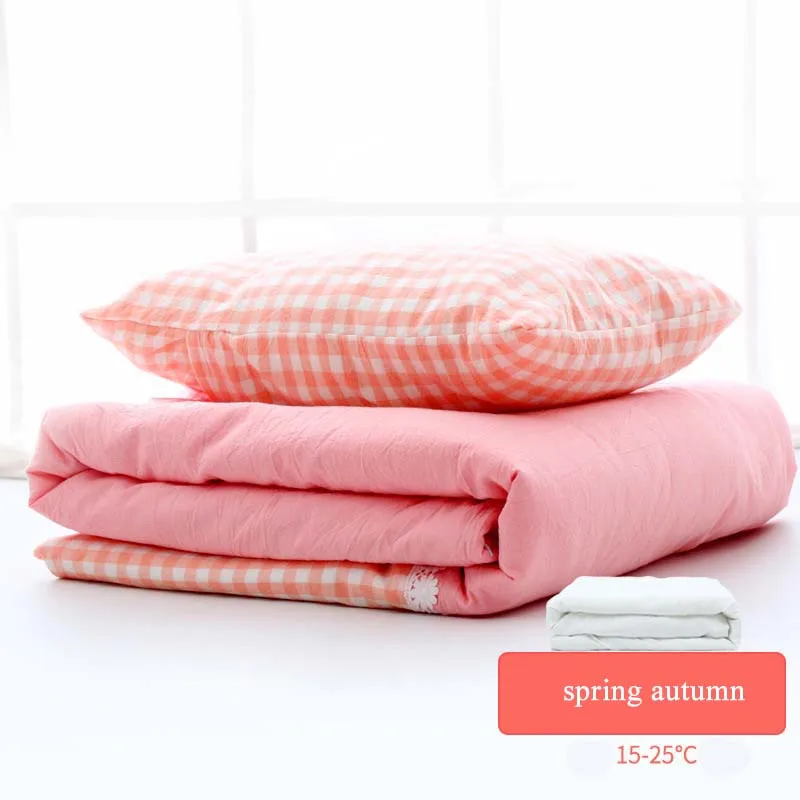 Pink autumn Хлопковые мягкие детские покрывало детское стеганое одеяло для малышей постельные принадлежности одеяло детское одеяло для новорожденных кроватки пеленать крышка осень-зима - Цвет: Pink autumn
