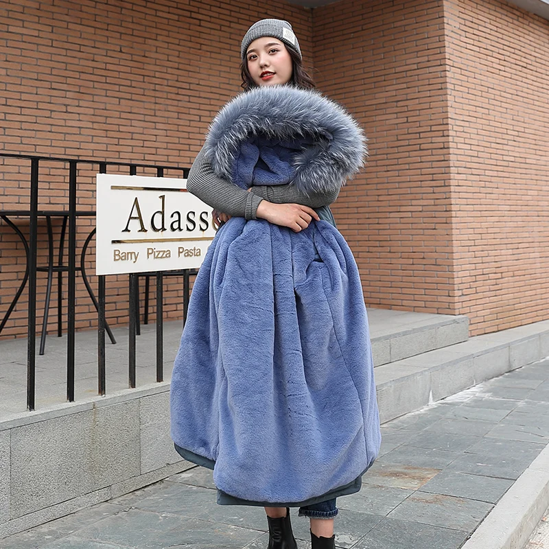 

2019 Women Winter Jacket Hooded Warm Coat Plus Size Cotton Padded Jacket Female Long Parka Womens Wadded Jaqueta Feminina