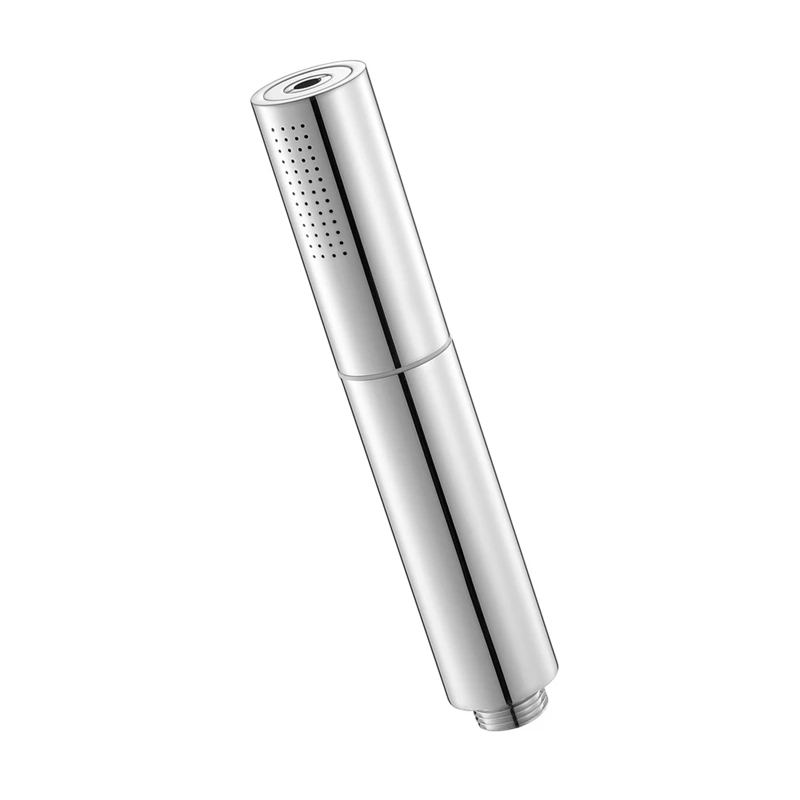 

Handheld Shower Head with Switch Brass Pressure Rain and Pulse Spray Supercharged Bathroom Detachable Washable Shower Head