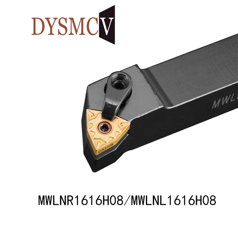 

1PC MWLNR1616H08 MWLNL1616H08 carbide Turning Tool Holder External cnc Lathe cutting tools without blade