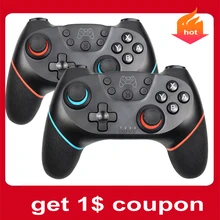 Wireless unterstützung bluetooth Gamepad Für Nintendo Schalter Pro NS Video Spiel USB joystick Controller Für Schalter Konsole mit 6-achse