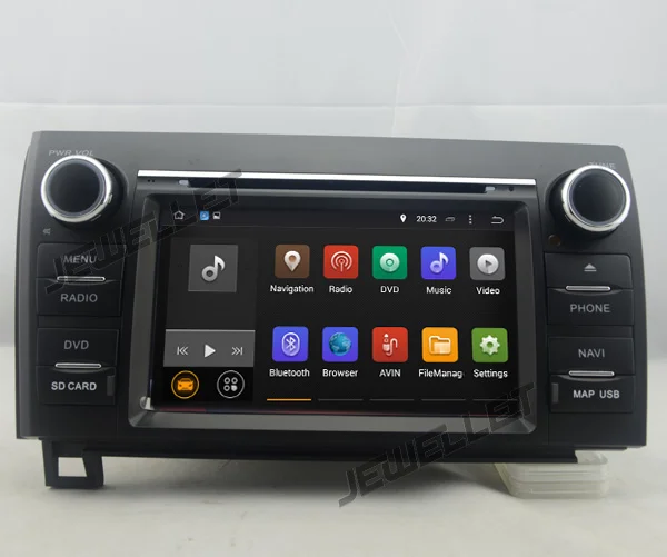 Восьмиядерный ips экран Android 9,0 автомобильный DVD gps радио навигация для Toyota Tundra Sequoia 2007-2011 с 4G/Wifi, DVR OBD 1080P