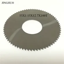 Плоский Прорезыватель 53X1,15X12,7X100 T в карбиде для KIS машина для резки ключей