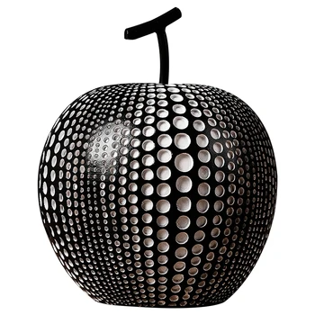 

Modern Simple Home Living Room Decoration Light Luxury Porch Wine Cabinet Decoration TV Cabinet Desktop Resin Apple Furnishings