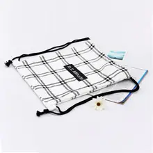 1 шт. черный и белый полосатый тонкий ремень большой емкости балка карман унисекс креативный принт плечо дорожная сумка для хранения