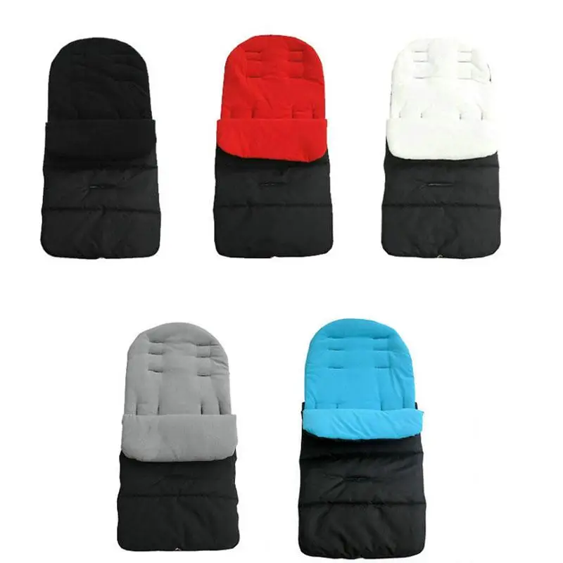 Baby Strollers cheap Winter Windproof Babies Infant Sleeping Bag Cold-proof Stroller Carriage Mat Foot Cover baby stroller accessories products