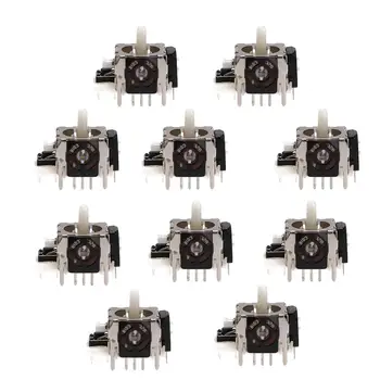 

10Pcs Good Replacement for Sony 3D Analog Joystick Axis Sensor Module for Playstation 3 PS3 Controller 3 Pins only Repair
