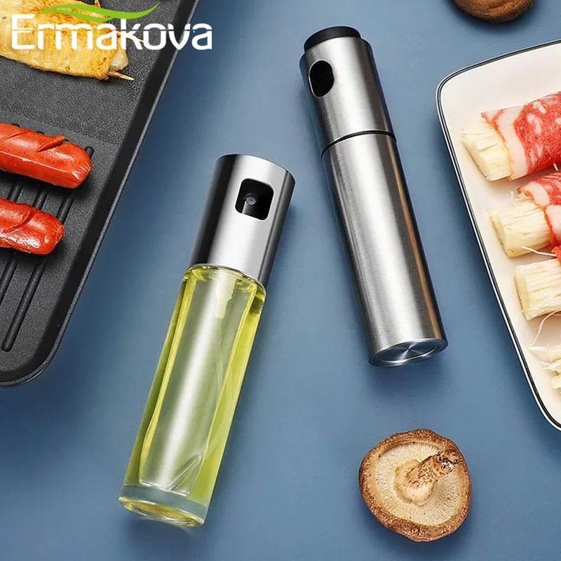 ERMAKOVA оливковое масло опрыскиватель многоразового масла и уксуса бутылки для